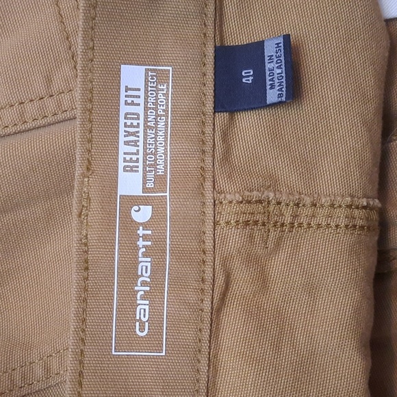 Carhartt Rugged Flex Relaxed  Fit Canvas Work Short - Picture 5 of 5